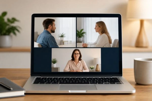 Image of online shuttle mediation Northwich