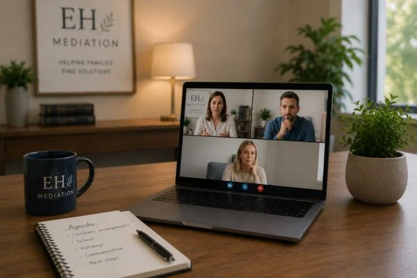 child access mediation Northwich online meeting.
